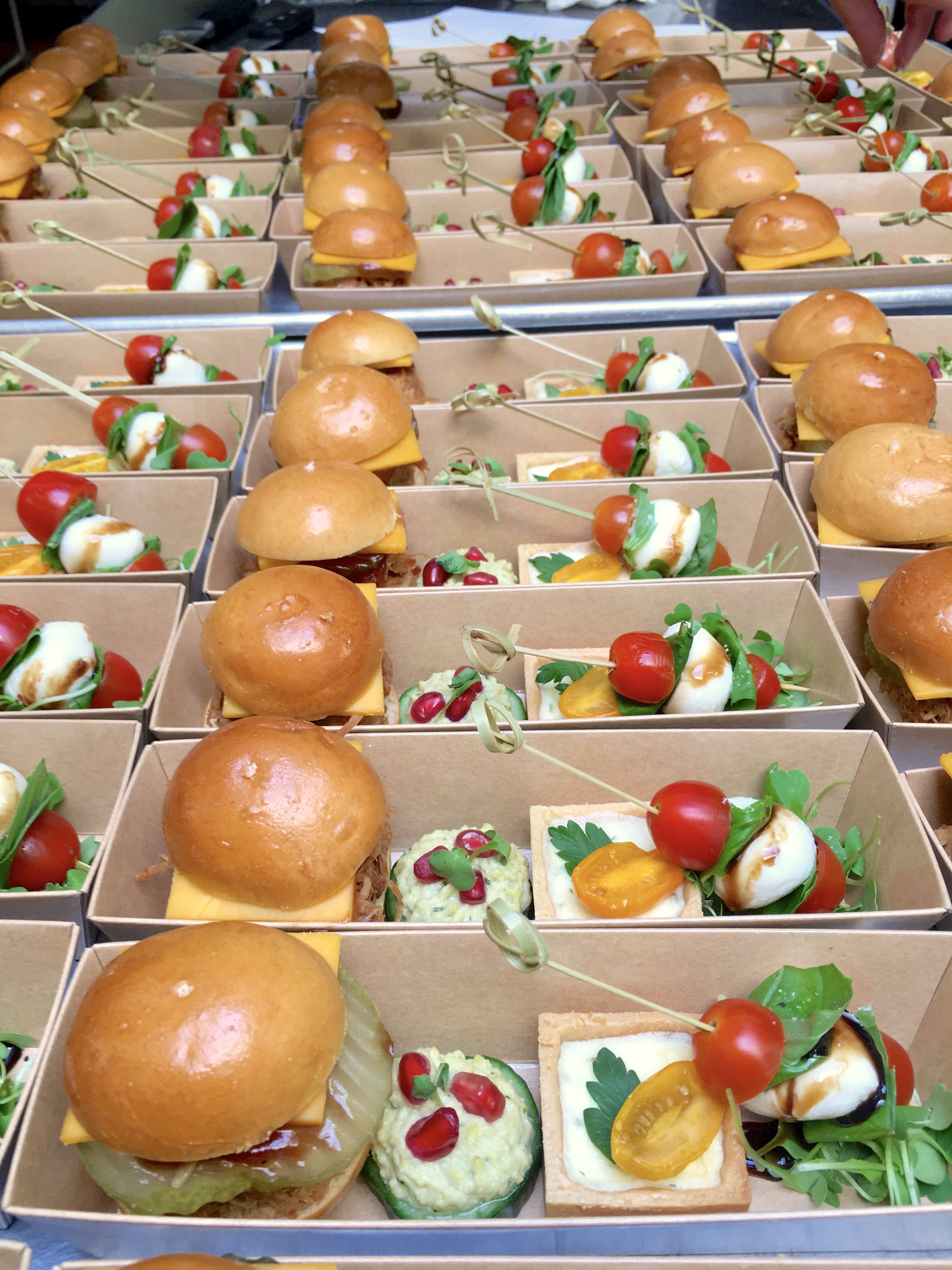 Individual Packaging Bite Catering Los Angeles